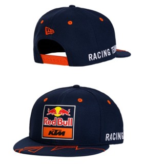 Motogp Red Bull_ Racing Team Hat KTM หมวกเบสบอล ปรับได้ สําหรับแข่งรถจักรยานยนต์ 5WCU