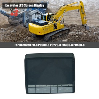 อะไหล่หน้าจอ LCD สําหรับรถขุด Komatsu PC-8 PC200-8 PC220-8 PC300-8 PC400-8