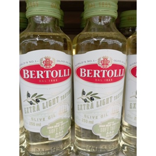 เบอร์ทอลลีเอ็กตร้าไลท์ น้ำมันมะกอก 250 มล Bertolli Extra Light Olive Oil 250 ml