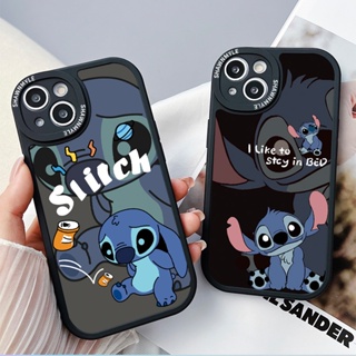 เคสโทรศัพท์มือถือ TPU แบบนิ่ม ลายการ์ตูน Stitch ป้องกันเลนส์กล้อง สําหรับ Infinix Note 8 Hot 9 10 11 10s 11 11s Play Smart 5 6 | St P056