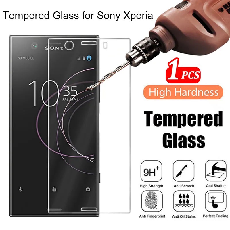 ฟิล์มกระจกนิรภัย Sony Xperia 1 5 10 IV II III Pro-I XZ2 XZ1 XZ2 XZ3 XZS XZ XA1 Plus Premium Compact 