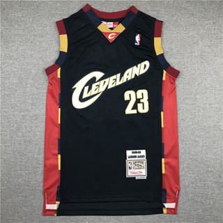 Nba Cavaliers Cleveland คลาสสิก #เสื้อกีฬาบาสเก็ตบอล Lebron James 23 Lebron สีน้ําเงินเข้ม 236354