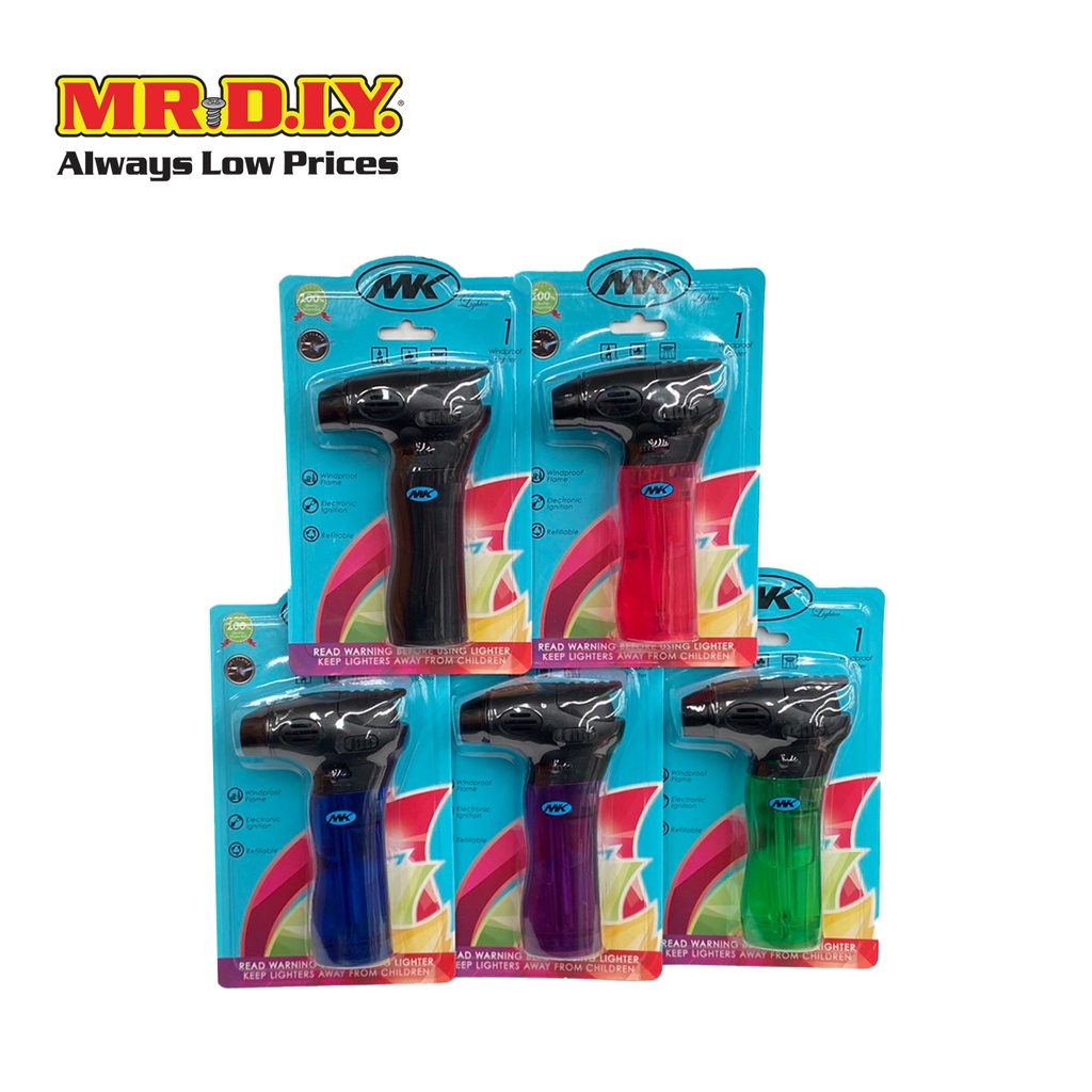 MK JET LIGHTER ปืนพ่นไฟพกพาอเนกประสงค์ (คละสี)