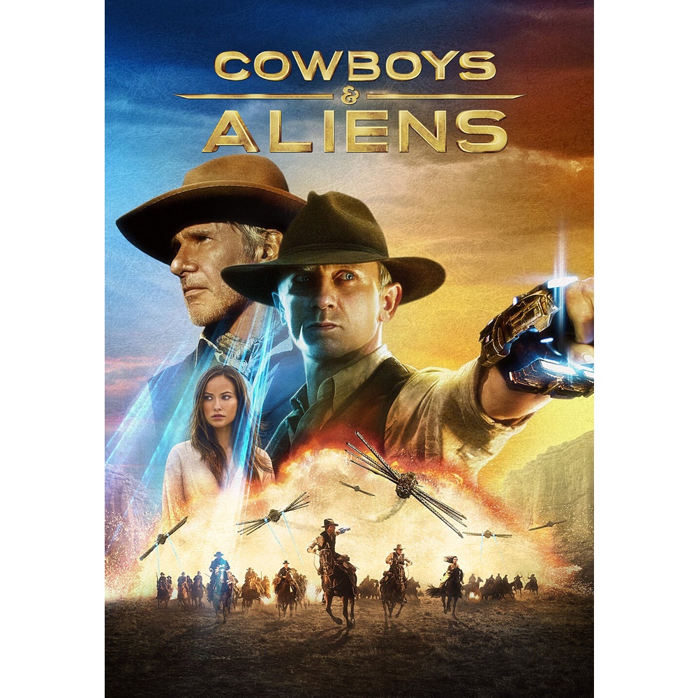 Cowboys & Aliens สงครามพันธุ์เดือด คาวบอยปะทะเอเลี่ยน (2011) DVD หนัง มาสเตอร์ พากย์ไทย