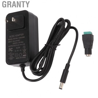 Granty AC 100‑240V To DC 12V Adapter  Power Supply Adapter Noiseless US Plug 100‑240V Multi Protection  for Amplifier for Home