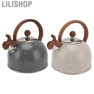Lilishop Stovetop Teapot 2.5L  Whistling Kettle Quick Heating for Home