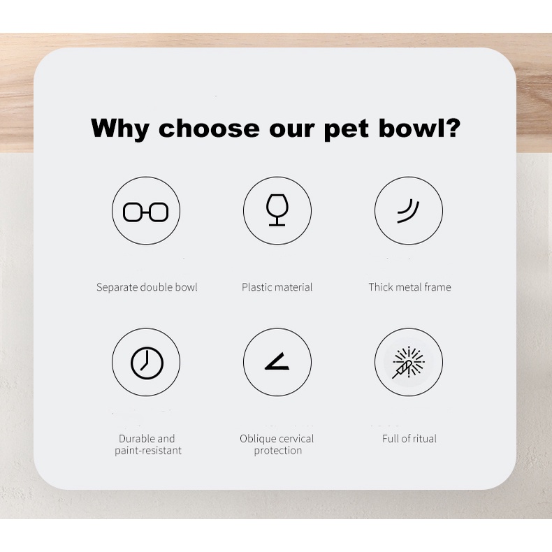 [พร้อมส่ง ]   ชามให้อาหารแมว สุนัขพันธุ์เล็ก ชามอาหารแมว ชามอาหารสัตว์เลี้ยง ถ้วยข้าวแมว PET BOWL