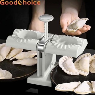 【Good】Dumpling Maker Fully Automatic Gadgets Stainless Steel + PP White Kitchen Tool【Ready Stock】