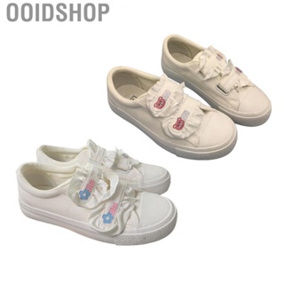 Ooidshop Casual Shoes  Round Toe Breathable Hook and Loop Sneakers Fashionable Skin Friendly Cute Pattern Rubber Sole  for Shopping