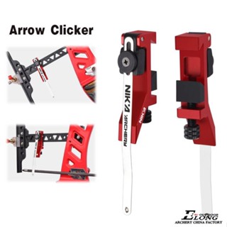 Nika Archery Clicker อลูมิเนียมอัลลอยด์ ปรับได้ 1 ชิ้น