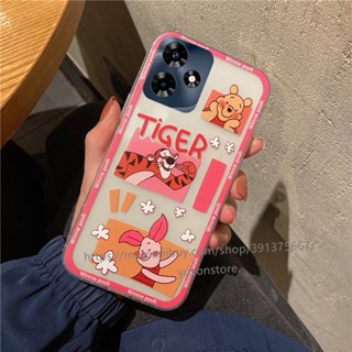 เคสโทรศัพท์มือถือแบบนิ่ม กันกระแทก ลายการ์ตูนหมีพูห์ สําหรับ Realme C53 C55 NFC 2023 เคส Phone Case