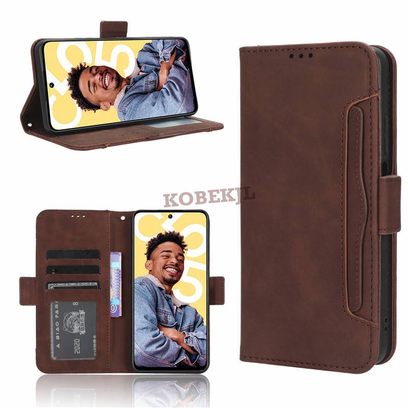 Realme C55 C35 C33 C31 C30S C30 C25 C 55 RealmeC55 Flip Leather Multi-Card Slot Wallet Phone Case St
