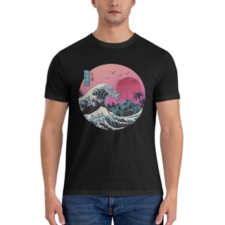 เสื้อยืด พิมพ์ลายการ์ตูนอนิเมะ The Great Retro Wave คุณภาพดี สไตล์ญี่ปุ่น