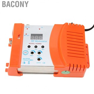 Bacony Digital Modulator  HD Multimedia Interface RF Modulator 90-240V Easy Installation  for VCR for Satellite Receiver for Home