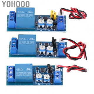 Yohooo Relay Module  Easy Operation 2 Work Modes Durable Time Delay Board  for Control