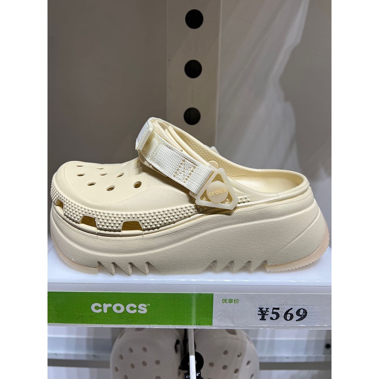 croc แท้  Hiker Xscape clog รองเท้าใส่ไปทะเล รองเท้าพื้นหนา#208365