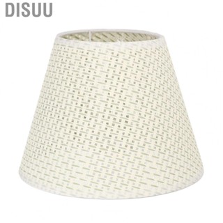 Disuu PE Woven Table Lamp Shade  Woven Light Cover Simple Easy To Install  for E27 E14 Caliber Lampholder