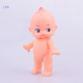 Live ของเล่นตุ๊กตาเสมือนจริง ขนาด 16 ซม. สีขาว สําหรับเก็บสะสม