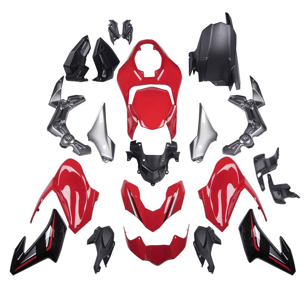 Ljbkoall ชุดกรอบป้องกันตัวถังรถมอเตอร์ไซค์ สําหรับ Kawasaki Z900 Z 900 2017 2018 2019 22 ชิ้น