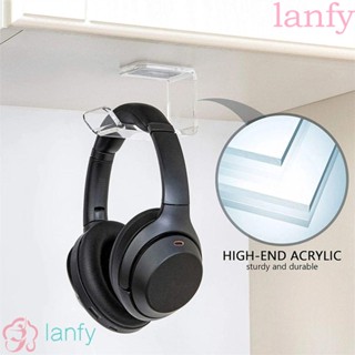 Lanfy ที่แขวนหูฟัง แบบอะคริลิคใส มีกาวในตัว