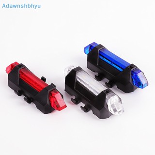 Adhyu ไฟท้ายจักรยาน LED กันน้ํา ชาร์จ USB อุปกรณ์เสริม เพื่อความปลอดภัย