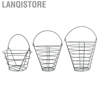 Lanqistore Golf Ball Range  Metal Foldable Handle Golf Ball  for Country Club