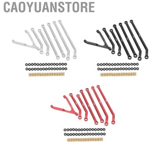 Caoyuanstore Linkage Pull Rod  Rustproof Modifying RC Chassis Rod Kit  for 1/24 Model Car