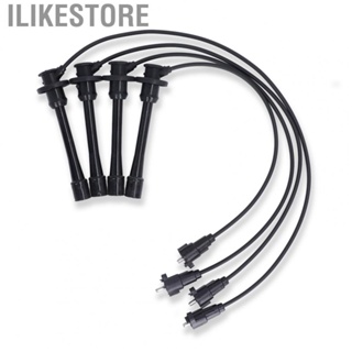 Ilikestore 4pcs Spark Plug Wire Set 90919‑22387 Ignition Cable Kit Replacement for 4RUNNER T100  1996-2001