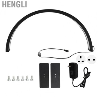 Hengli Half Moon Nail Desk Lamp  Bright and Soft Lighting  Half Moon Light  for Live Steaming