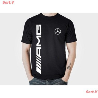 2023 NEW Sort.V New เสื้อยืดแขนสั้นพิมพ์ลาย Mercedes Benz Amg สําหรับผู้ชาย PX3m S-5XL SHIRT