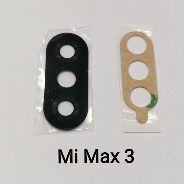 ฝาครอบกระจกกล้อง พร้อมกาว สําหรับ Xiaomi mi Max 3