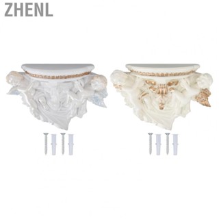 Zhenl Resin Angel Wall Shelf European Exquisite Beautiful Decoration Rack For Bedroo