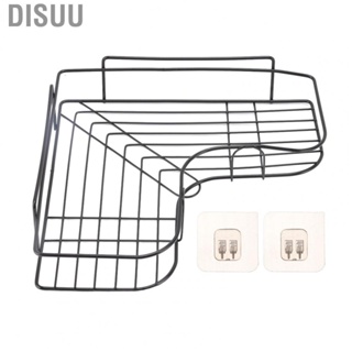 Disuu Corner Shelf Iron Holder Triangular Storage Rack Hole Free Installation For Ba