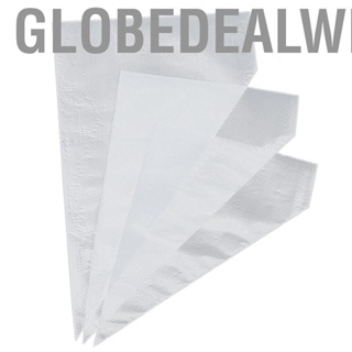 Globedealwin 100Pcs Disposable Piping Bags Thickened Non Toxic Odorless  Slippery Plastic Cake Decorating Tool