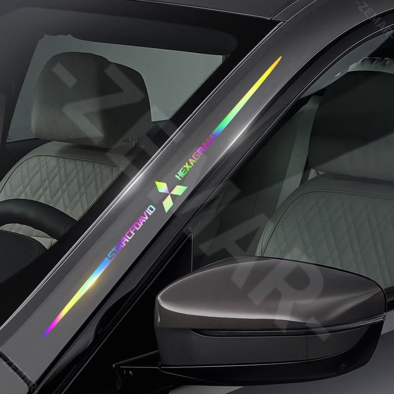 MITSUBISHI สติกเกอร์โลโก้มิตซูบิชิ สะท้อนแสง สีสันสดใส อุปกรณ์เสริม สําหรับ Xpander Cross Triton Grandis Attrage Mirage Outlander Pajero Sport ASX จํานวน 1 ชิ้น ราคา ถูกที่สุด ดีลบีเคเค แกลเลอรีภาพที่ 6