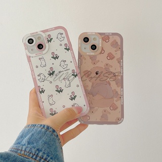 เคสโทรศัพท์มือถือแบบนิ่ม ลายกระต่าย สําหรับ Xiaomi Redmi 9 9A 9T 9C 10 10A Redmi Note 7 Redmi Note 8 Pro Redmi Note 9 Redmi Note 10 Pro 10s Redmi Note 11 Pro 11s