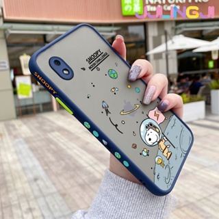 เคสโทรศัพท์ ซิลิโคนนิ่ม ใส กันกระแทก ลายการ์ตูนสนูปปี้อวกาศ สําหรับ Samsung galaxy A01 Core M01 Core