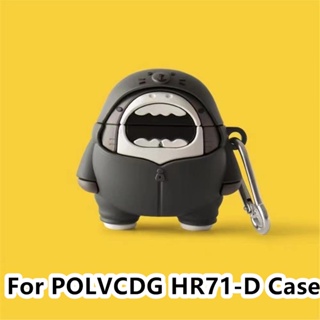 【จัดส่งรวดเร็ว】เคสหูฟัง แบบนิ่ม ลายการ์ตูน สําหรับ POLVCDG HR71-D POLVCDG HR71-D