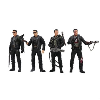 โมเดลฟิกเกอร์ Neca Movie Version Terminator Warrior Series Schwarzinger T800T1000