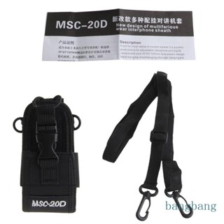 Bang เคสวิทยุ MSC-20D สําหรับ UV3R+Plus Puxing PX-777 Plus PX888 K A