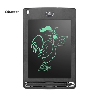 &lt;Dobetter&gt; บอร์ดวาดภาพกราฟฟิติไฟฟ้า หน้าจอ LCD ขนาด 6.5 นิ้ว สําหรับเด็ก