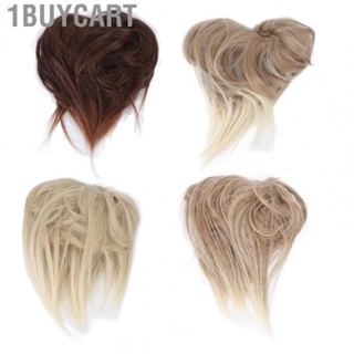 1buycart Hair Bun Extensions  High Temperature Fiber Elastic Tousled Hairpiece Increase Volume for Party Women