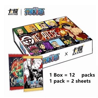 Japan anime One Piece collectible card gift box childrens toys