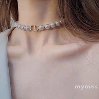 Mymiss1- สร้อยคอลูกปัดกลวง สวยหรู สําหรับผู้หญิง