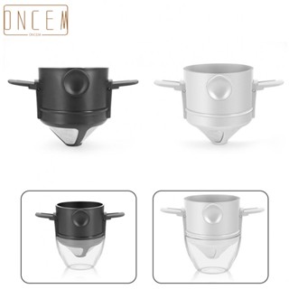 【ONCEMOREAGAIN】Stainless Steel Reusable Collapsible Coffee Filter Portable Coffee Funnel+