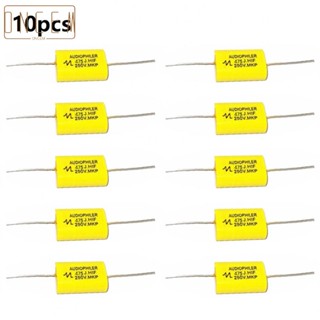 【ONCEMOREAGAIN】Capacitor Electrodeless In-Line MKP HIFI Polyester Film Replacement 4.7uf