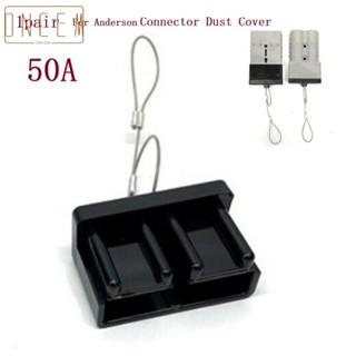 【ONCEMOREAGAIN】Anderson Plug Dust Cover Plug/Socket Rectangle Replacement 1 Pair 10 Mm Wire