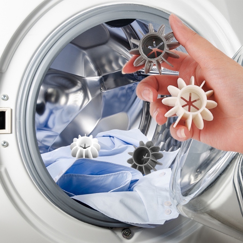 ลูกบอลซิลิโคน ใช้ซ้ําได้ หลายขนาด สําหรับซักผ้า เครื่องซักผ้า - รูปที่ 2