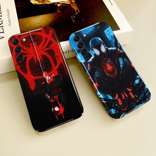 เคสโทรศัพท์มือถือ แบบแข็ง พิมพ์ลาย Spiderman Miles Morales สําหรับ Samsung Galaxy S23 S22 S21 S20FE Note 10 9 Ultra Plus A73 A71 A53 A52 A51 A50 A13 A12 A03 S A02 S 5G