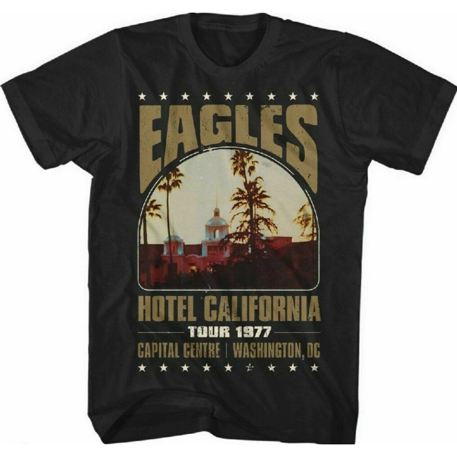 เสื้อยืด_unisex_Eagles_Hotel_California_Tour_1997_Capital_Centre